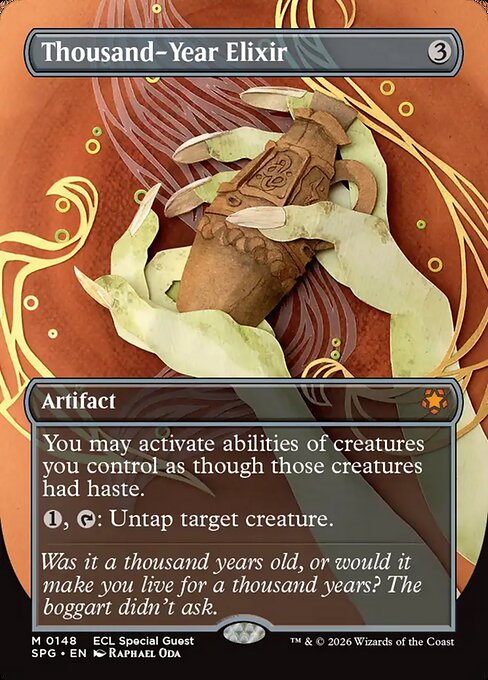Thousand-Year Elixir [Lorwyn Eclipsed Foil]