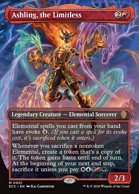 Ashling, the Limitless [Borderless Foil]