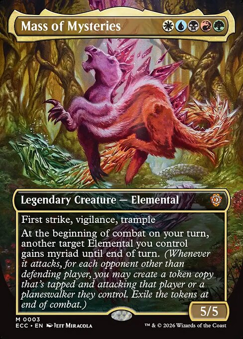 Mass of Mysteries [Borderless Foil]