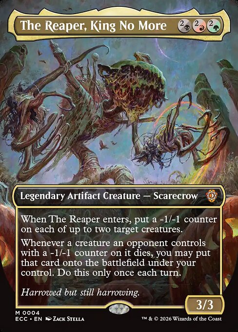 The Reaper, King No More [Borderless Foil]