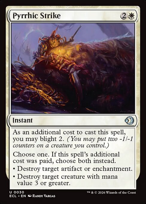 Pyrrhic Strike [Foil]