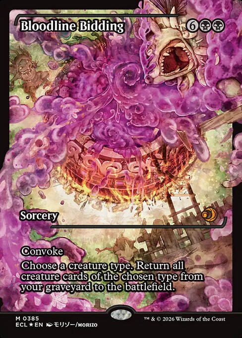 Bloodline Bidding [Japan Showcase Foil]