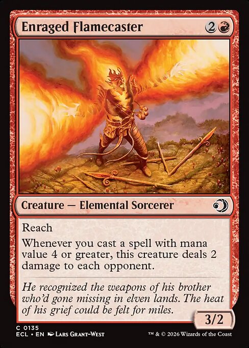 Enraged Flamecaster [Foil]