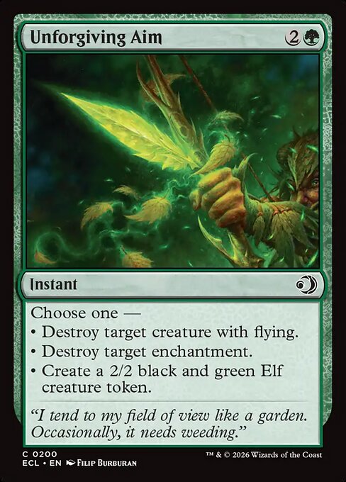 Unforgiving Aim [Foil]