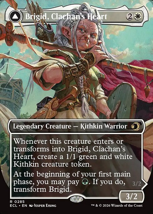 Brigid, Clachan's Heart // Brigid, Doun's Mind [Borderless]