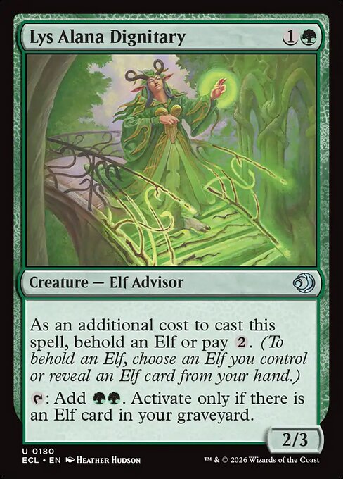 Lys Alana Dignitary [Foil]