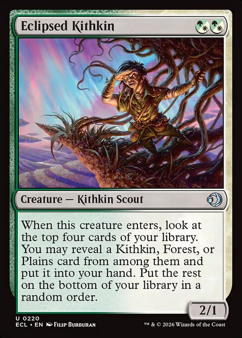 Eclipsed Kithkin [Foil]