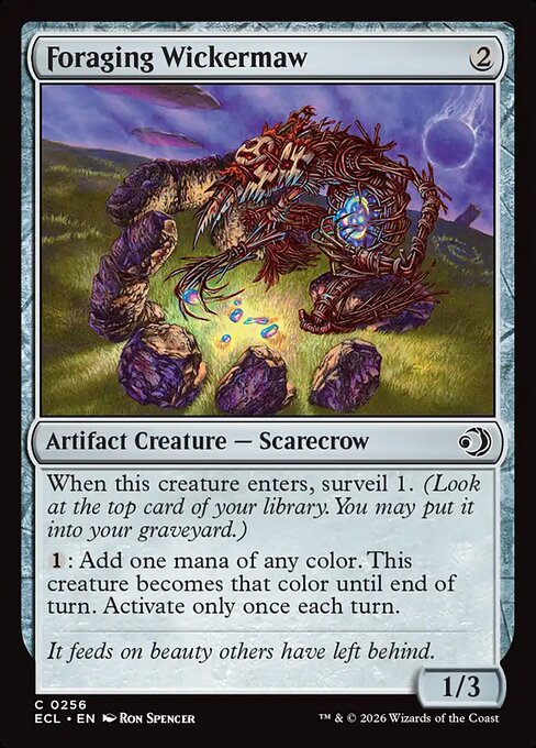 Foraging Wickermaw [Foil]