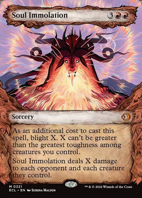 Soul Immolation [Fable Frame Foil]
