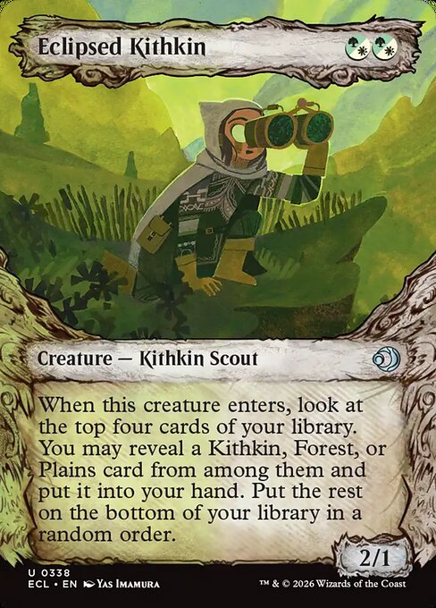 Eclipsed Kithkin [Fable Frame]