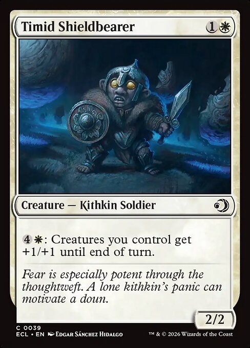 Timid Shieldbearer [Foil]