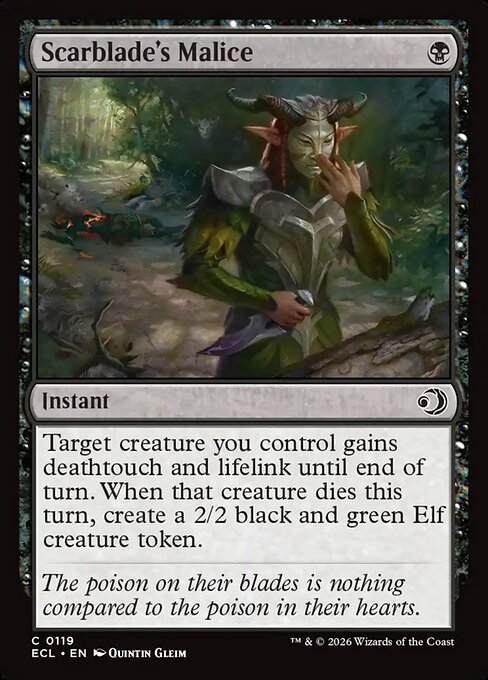 Scarblade's Malice [Foil]