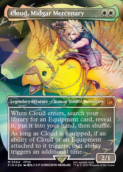 Cloud, Midgar Mercenary [Chocobo Track Bundle Foil]