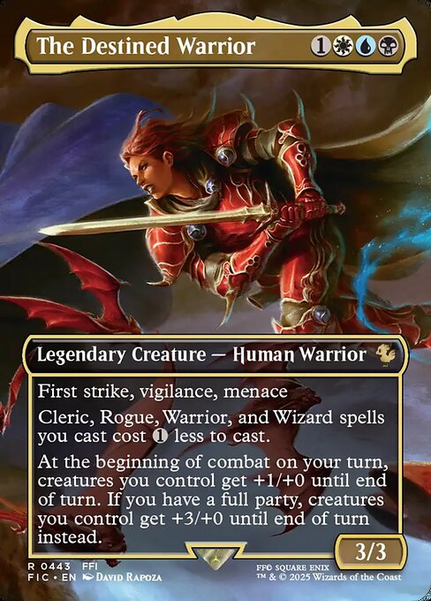 The Destined Warrior [Borderless]