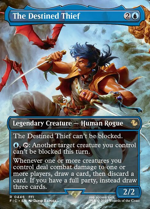The Destined Thief [Borderless Foil]