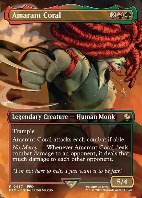 Amarant Coral [Borderless]