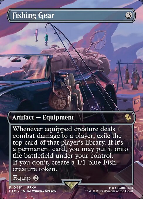 Fishing Gear [Borderless Foil]