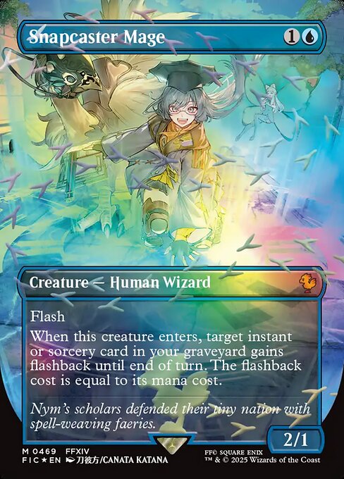 Snapcaster Mage [Chocobo Track Bundle Foil]