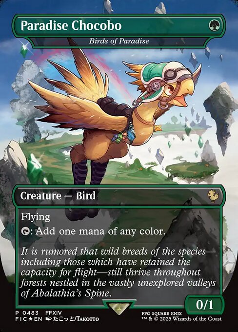 Paradise Chocobo (Birds of Paradise) [Chocobo Bundle Foil]