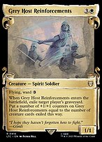 Grey Host Reinforcements [Scroll Showcase Silver Foil]