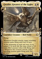 Gwaihir, Greatest of the Eagles [Scroll Showcase Silver Foil]