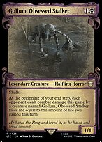 Gollum, Obsessed Stalker [Scroll Showcase]