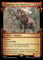 Rampaging War Mammoth [Scroll Showcase]