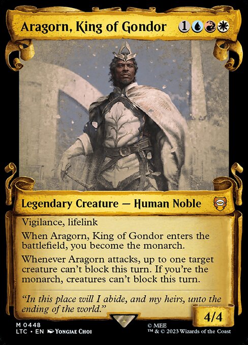 Aragorn, King of Gondor [Scroll Showcase]