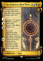 In the Darkness Bind Them [Scroll Showcase Silver Foil]