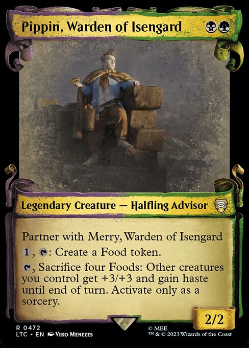 Pippin, Warden of Isengard [Scroll Showcase Silver Foil]