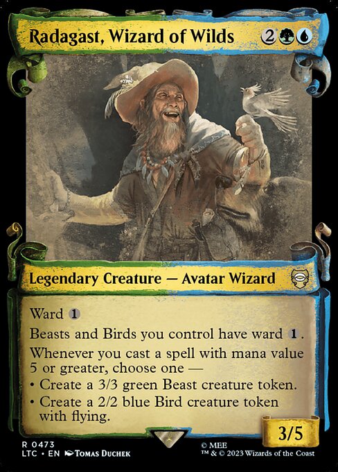 Radagast, Wizard of Wilds [Scroll Showcase]