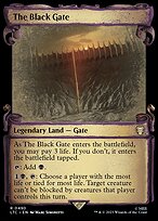 The Black Gate [Scroll Showcase Silver Foil]