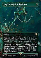 Legolas's Quick Reflexes [Borderless Foil]