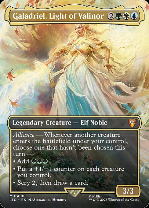 Galadriel, Light of Valinor [Borderless]