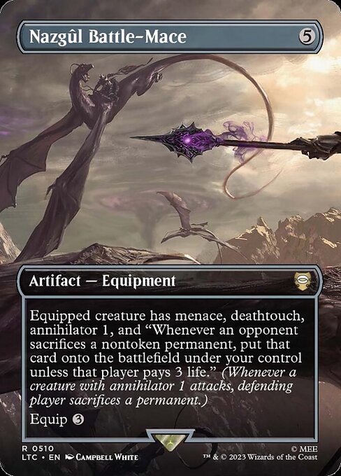 Nazgûl Battle-Mace [Borderless]