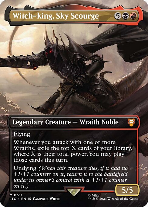 Witch-king, Sky Scourge [Borderless]