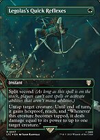 Legolas's Quick Reflexes [Borderless Surge Foil]