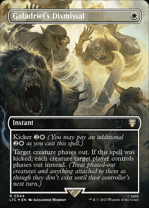 Galadriel's Dismissal [Borderless Surge Foil]