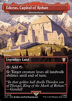 Edoras, Capital of Rohan (Hammerheim) [Borderless Silver Foil]