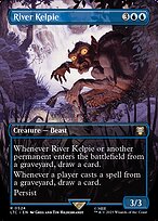 River Kelpie [Borderless Silver Foil]