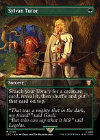 Sylvan Tutor [Borderless Silver Foil]