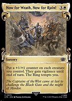 Now for Wrath, Now for Ruin! [Scroll Showcase Silver Foil]