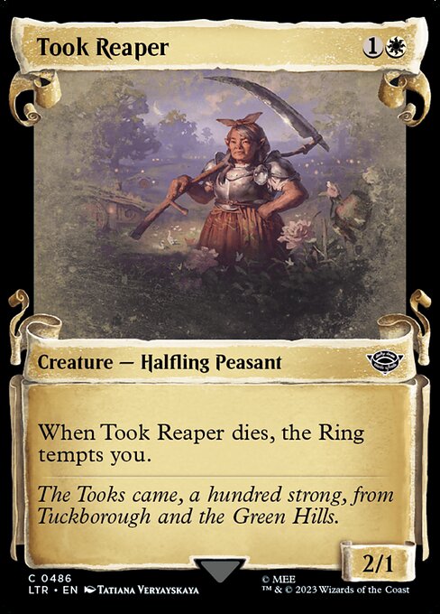 Took Reaper [Scroll Showcase Silver Foil]