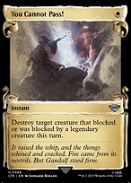 You Cannot Pass! [Scroll Showcase Silver Foil]