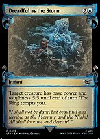 Dreadful as the Storm [Scroll Showcase Silver Foil]