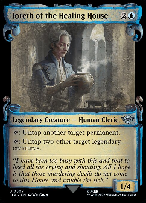 Ioreth of the Healing House [Scroll Showcase Silver Foil]