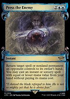 Press the Enemy [Scroll Showcase Silver Foil]