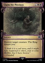 Claim the Precious [Scroll Showcase Silver Foil]