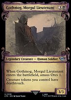Gothmog, Morgul Lieutenant [Scroll Showcase Silver Foil]