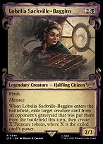 Lobelia Sackville-Baggins [Scroll Showcase Silver Foil]